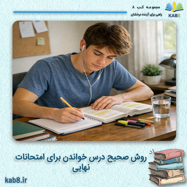 روش صحیح درس خواندن امتحان خرداد