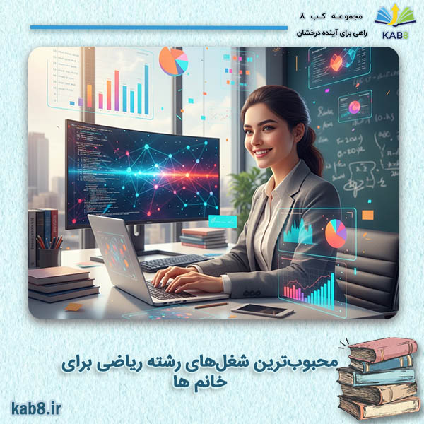 9 شغل پرآمد و محبوب رشته ریاضی برای خانم‌ ها