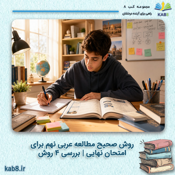 روش صحیح مطالعه عربی نهم برای امتحان نهایی | بررسی 4 روش