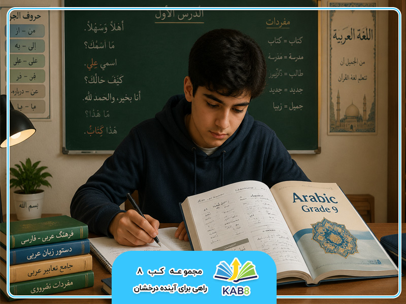 منابع مناسب برای امتحان نهایی عربی نهم